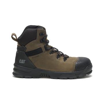 Caterpillar Accomplice X Waterproof Steel Varvas Miesten Turvasaappaat Oliivinvihreä | CAT090-FI