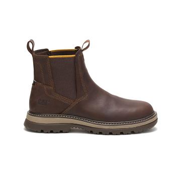 Caterpillar Fairbanks Chelsea Miesten Työsaappaat Kahvi | CAT111-FI
