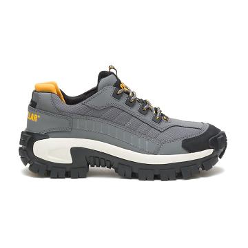 Caterpillar Invader Steel Varvas Miesten Vaelluskengät Hopea | CAT376-FI