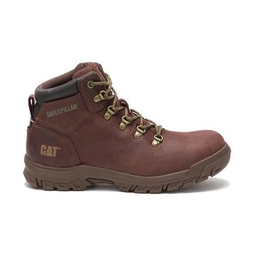 Caterpillar Mae Steel Varvas Waterproof Naisten Työsaappaat Kahvi | CAT495-FI
