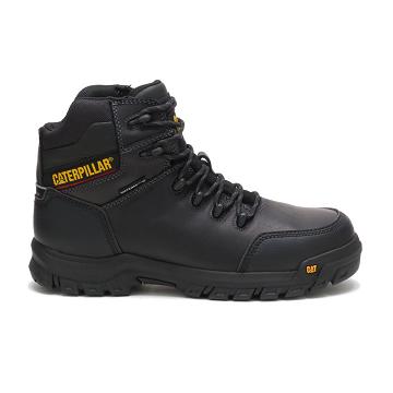 Caterpillar Resorption Waterproof Composite Varvas Miesten Vedenpitävät Saappaat Mustat | CAT141-FI