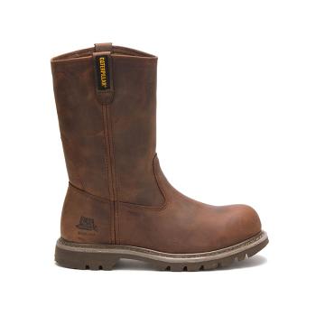 Caterpillar Revolver Steel Varvas Naisten Työsaappaat Ruskea | CAT446-FI