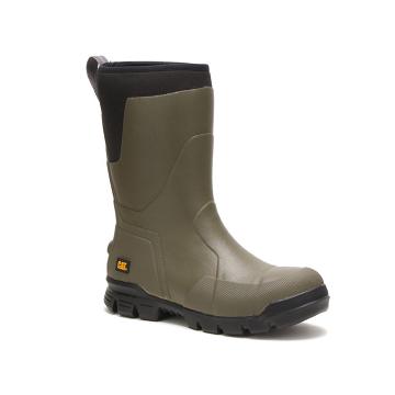 Caterpillar Stormers 11" Steel Varvas Naisten Työsaappaat Oliivinvihreä | CAT437-FI
