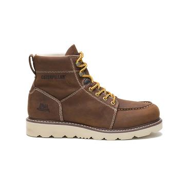 Caterpillar Tradesman Miesten Turvasaappaat Ruskea | CAT007-FI